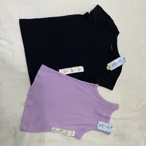NWT Cat&Jack Pack of 2 Girl T-Shirt Size M 8